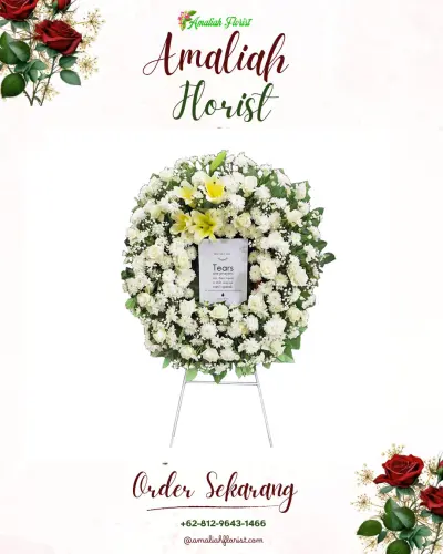 Krans Bunga Duka Cita jombang
